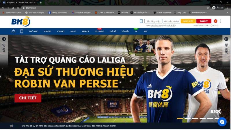 Giới thiệu về BK8 và mức độ uy tín trong cộng đồng cá cược